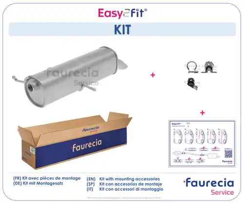 крайно гърне Faurecia FS45857