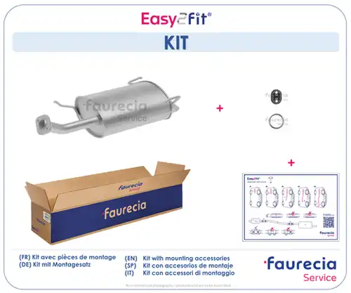 крайно гърне Faurecia FS53114