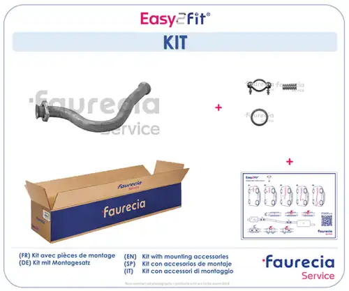 изпускателна тръба Faurecia FS55193