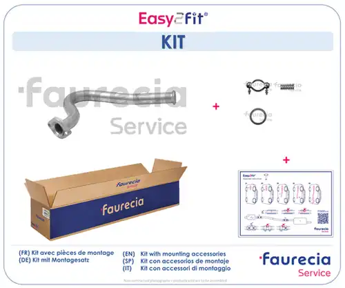 изпускателна тръба Faurecia FS55194