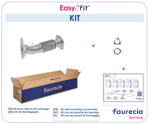 изпускателна тръба Faurecia FS55270