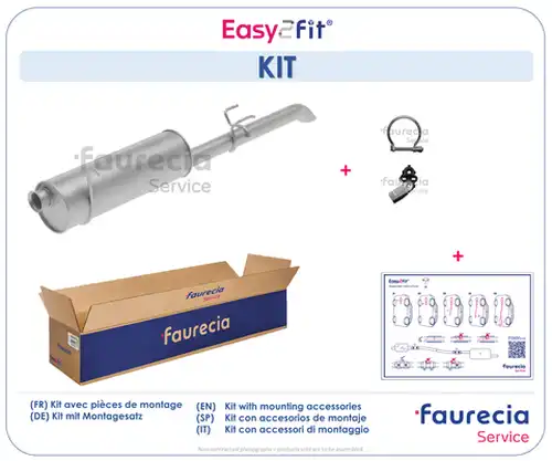 крайно гърне Faurecia FS55297