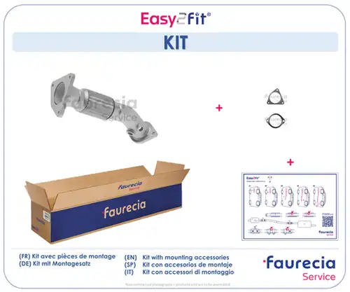 изпускателна тръба Faurecia FS55349