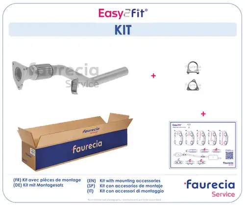 изпускателна тръба Faurecia FS55394