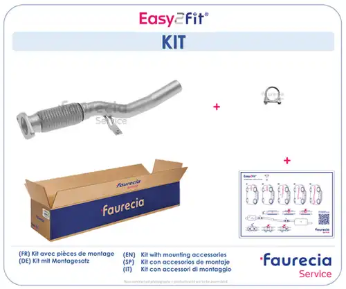 изпускателна тръба Faurecia FS55447