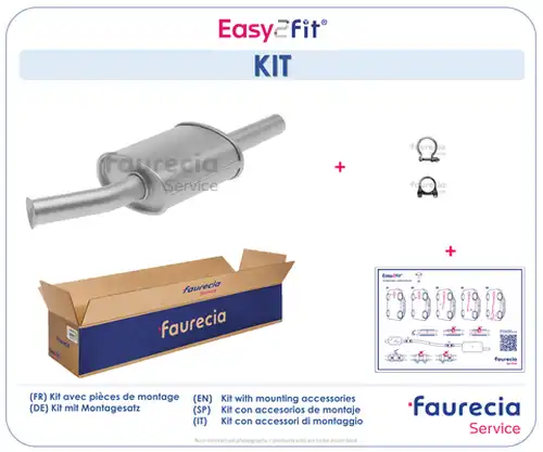 средно гърне Faurecia FS55587