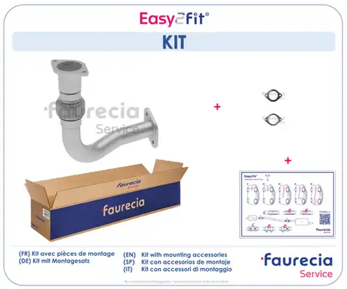 изпускателна тръба Faurecia FS55614