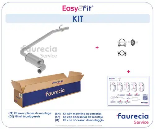 средно гърне Faurecia FS55737