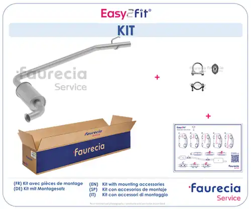 средно гърне Faurecia FS55738