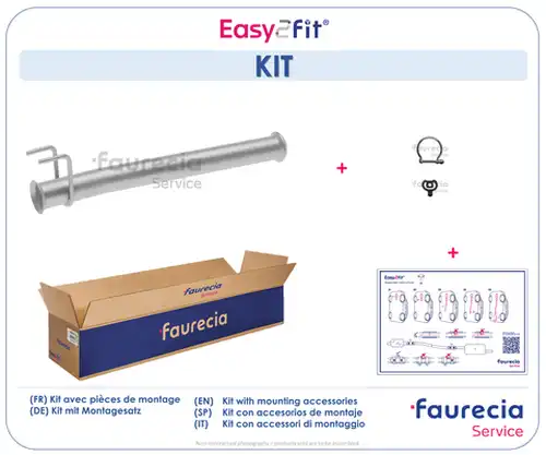 изпускателна тръба Faurecia FS55989