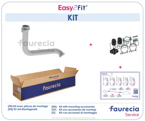 изпускателна тръба Faurecia FS67029