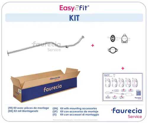 изпускателна тръба Faurecia FS75307