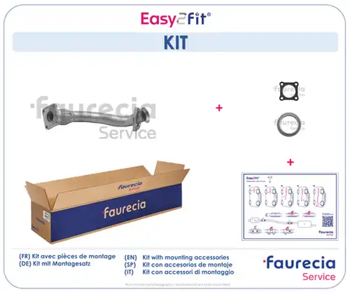 изпускателна тръба Faurecia FS80204