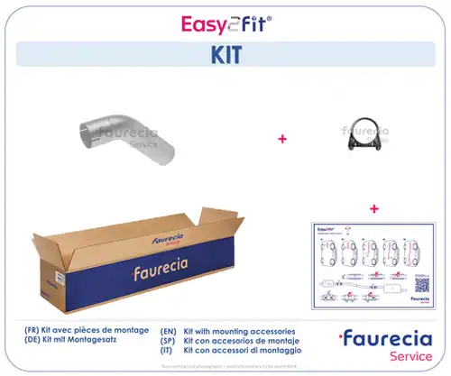 изпускателна тръба Faurecia FS87016