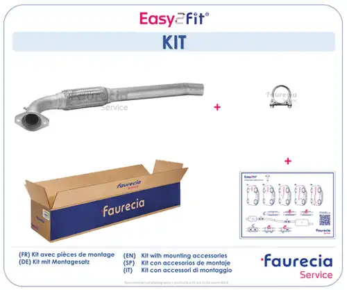 изпускателна тръба Faurecia FS87035