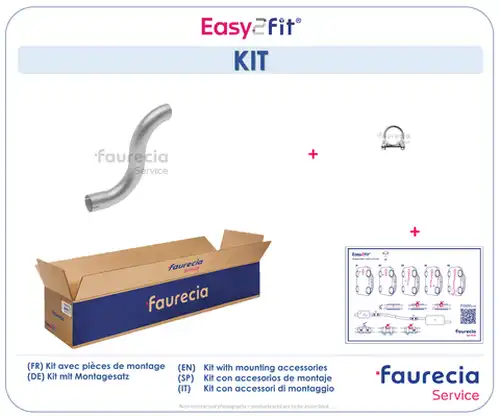 изпускателна тръба Faurecia FS90120