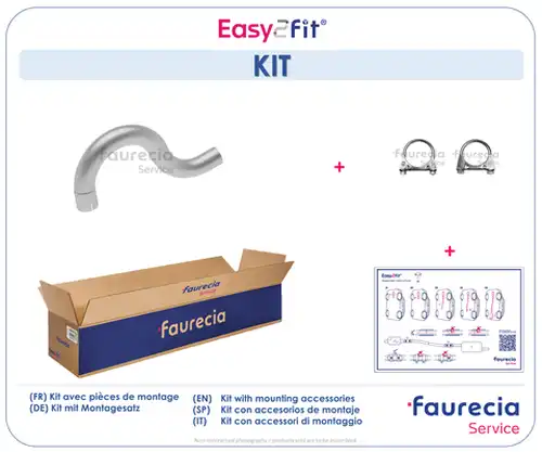 изпускателна тръба Faurecia FS90132