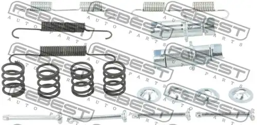 комплект принадлежности, челюсти за ръчна спирачка FEBEST 0204-J32R-KIT