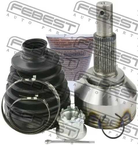 каре комплект, полуоска FEBEST 0210-R52VQ35