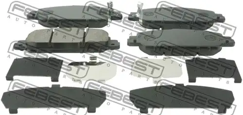 накладки FEBEST 0301-CR5F