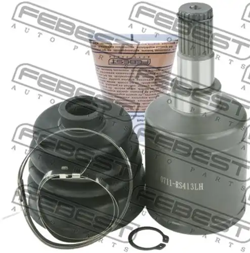 каре комплект, полуоска FEBEST 0711-RS413LH