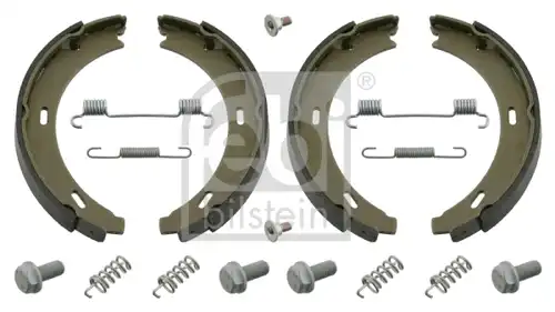 комплект спирачна челюст, ръчна спирачка FEBI BILSTEIN 02100