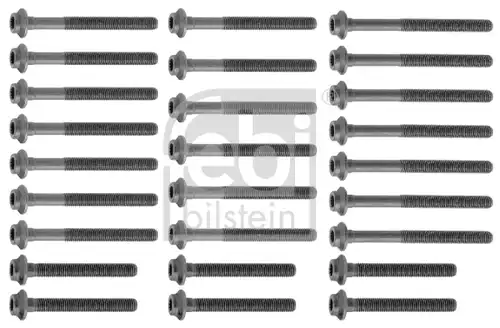 комплект болтове на капака на клап. (на цилиндровата глава) FEBI BILSTEIN 10234