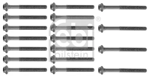 комплект болтове на капака на клап. (на цилиндровата глава) FEBI BILSTEIN 10235