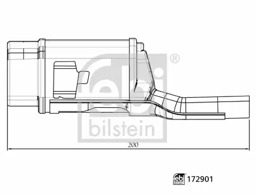 хидравличен филтър, автоматична предавателна кутия FEBI BILSTEIN 172901