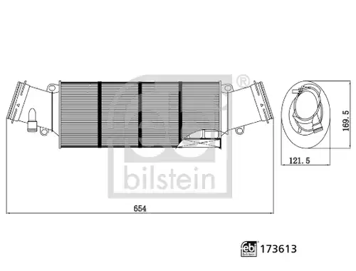 въздушен филтър FEBI BILSTEIN 173613