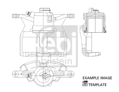 спирачен апарат FEBI BILSTEIN 178049