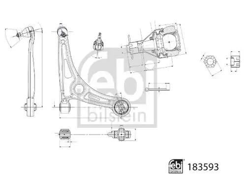 носач FEBI BILSTEIN 183593