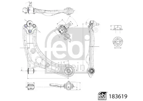 носач FEBI BILSTEIN 183619