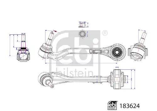 носач FEBI BILSTEIN 183624