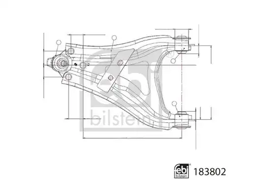 носач FEBI BILSTEIN 183802