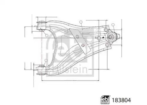 носач FEBI BILSTEIN 183804