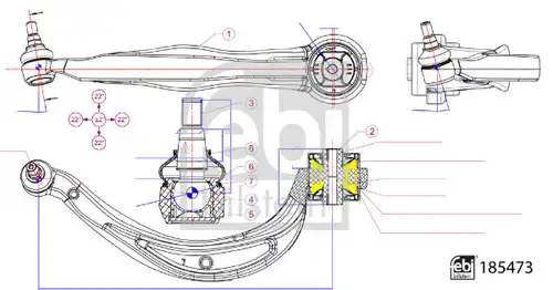 носач FEBI BILSTEIN 185473