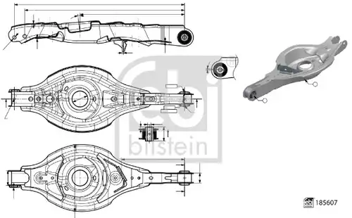 носач FEBI BILSTEIN 185607