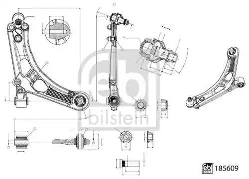 носач FEBI BILSTEIN 185609