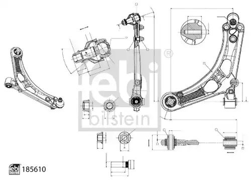 носач FEBI BILSTEIN 185610