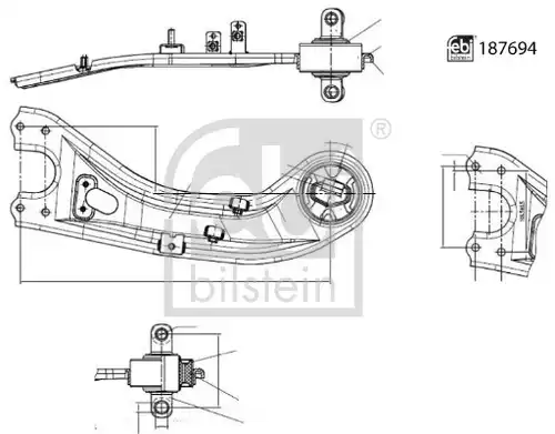 носач FEBI BILSTEIN 187694