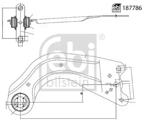 носач FEBI BILSTEIN 187786