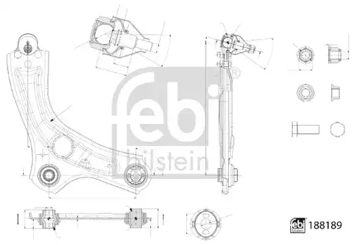 носач FEBI BILSTEIN 188189