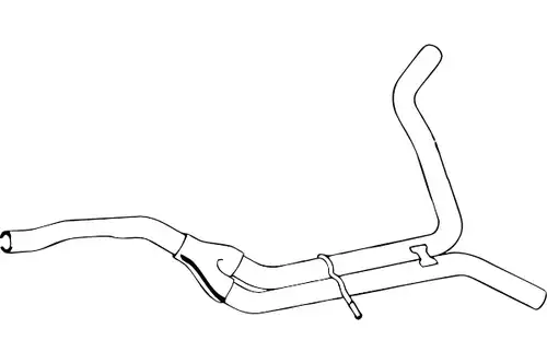 изпускателна тръба FENNO P11080