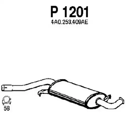 средно гърне FENNO P1201