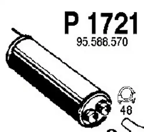 средно гърне FENNO P1721