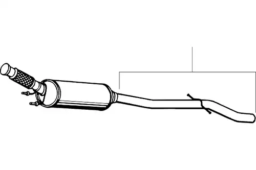 изпускателна тръба FENNO P1885