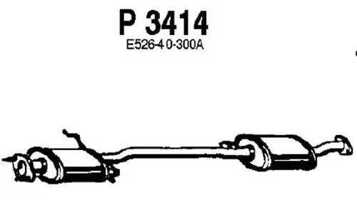 средно гърне FENNO P3414