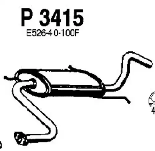 средно гърне FENNO P3415