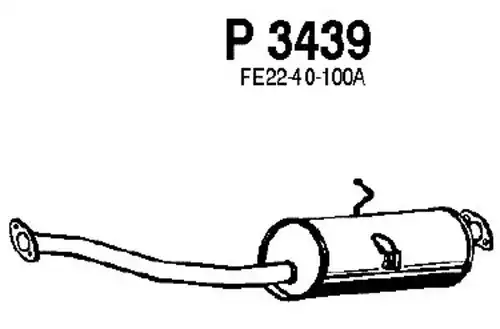 средно гърне FENNO P3439